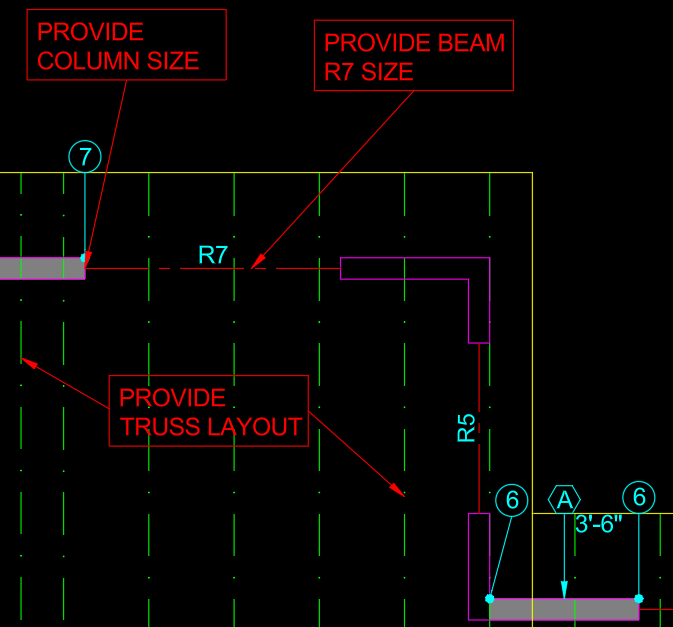 Structural engineering diagram showing how loads are transferred when removing a load-bearing wall.
